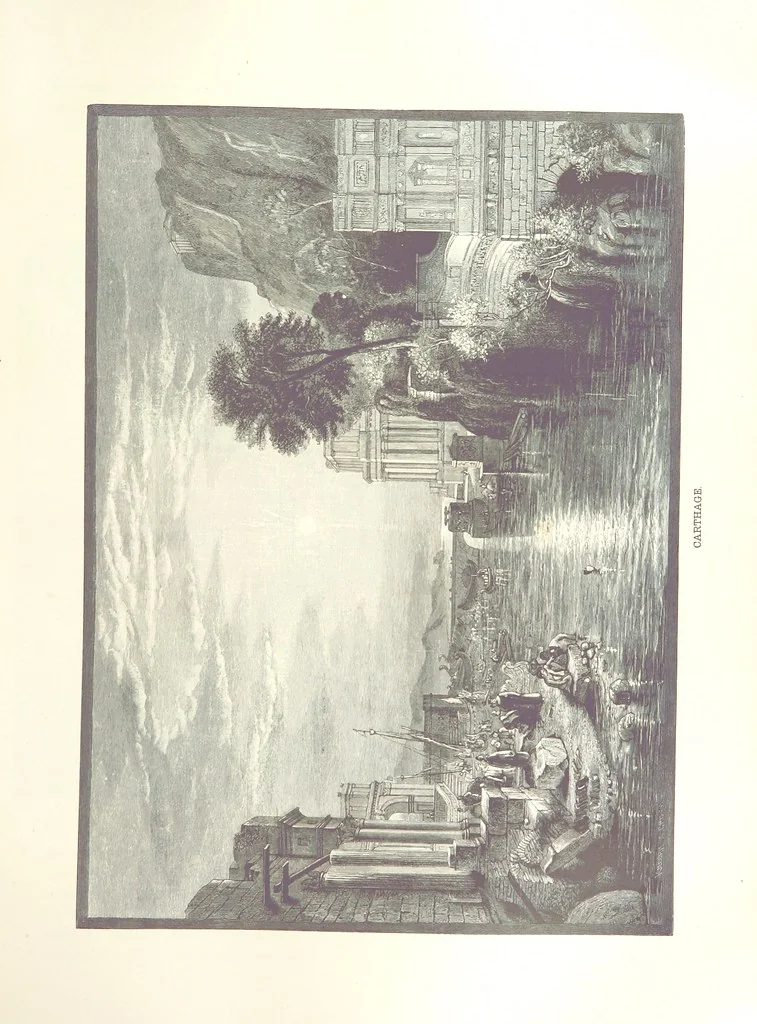 An illustration from Gately's World's Progress. A general history of the earth's construction and of the advancement of mankind ... Edited by C. E. Beale. Édition de luxe, 1886, leaf 221