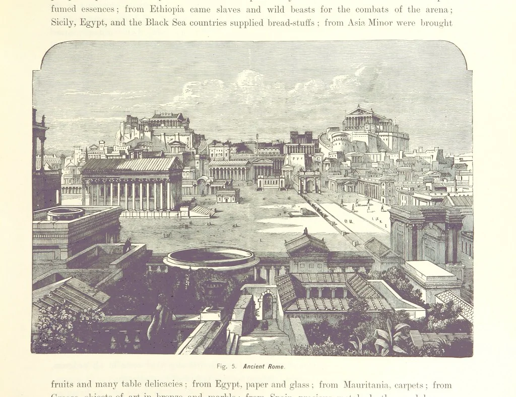 An illustration from Gately's World's Progress. A general history of the earth's construction and of the advancement of mankind ... Edited by C. E. Beale. Édition de luxe, 1886, leaf 227