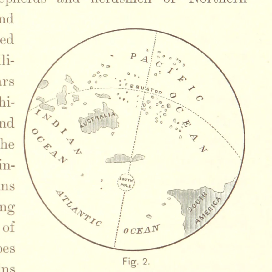 An illustration from Gately's World's Progress. A general history of the earth's construction and of the advancement of mankind ... Edited by C. E. Beale. Édition de luxe, 1886, leaf 23