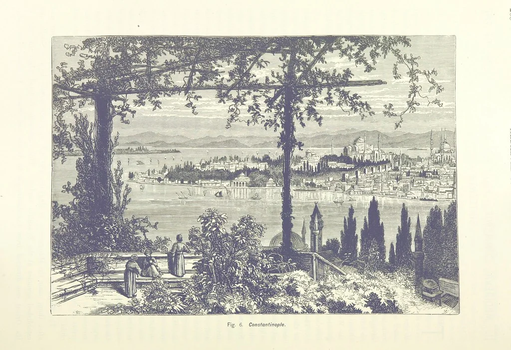 An illustration from Gately's World's Progress. A general history of the earth's construction and of the advancement of mankind ... Edited by C. E. Beale. Édition de luxe, 1886, leaf 230