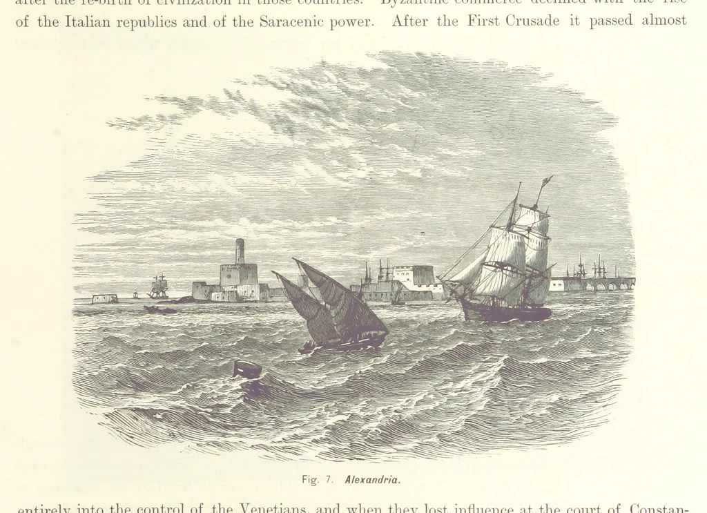 An illustration from Gately's World's Progress. A general history of the earth's construction and of the advancement of mankind ... Edited by C. E. Beale. Édition de luxe, 1886, leaf 231
