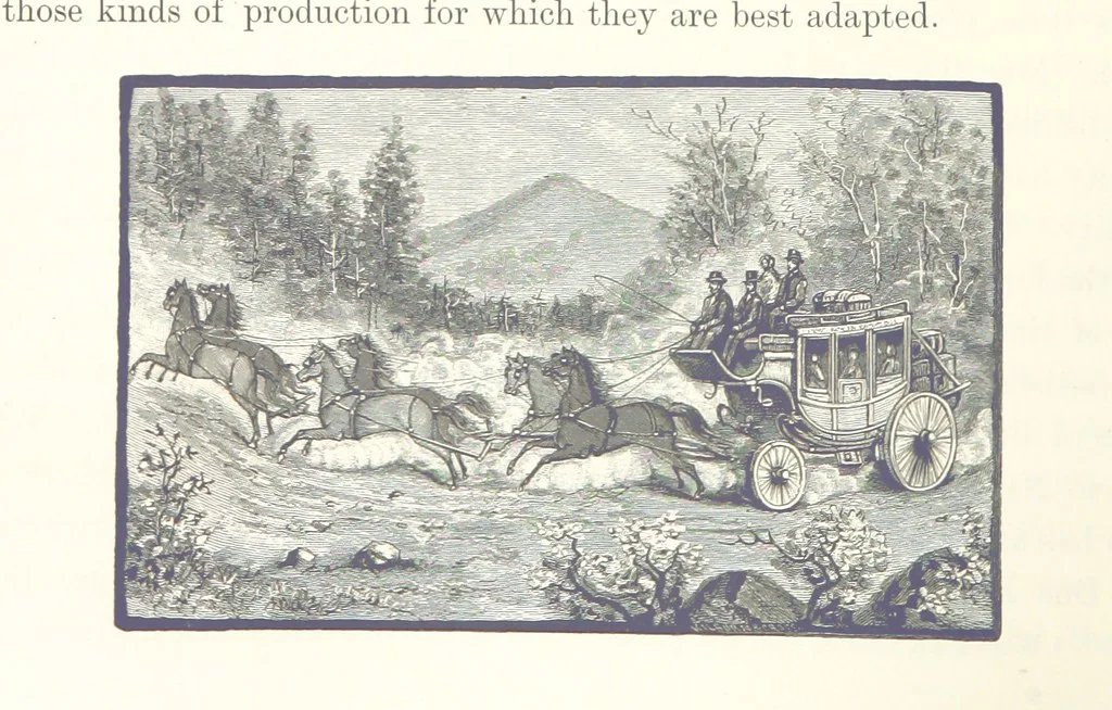 An illustration from Gately's World's Progress. A general history of the earth's construction and of the advancement of mankind ... Edited by C. E. Beale. Édition de luxe, 1886, leaf 252