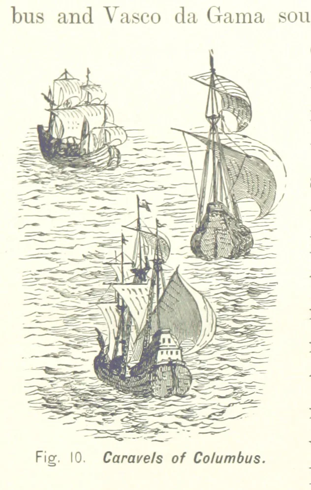 An illustration from Gately's World's Progress. A general history of the earth's construction and of the advancement of mankind ... Edited by C. E. Beale. Édition de luxe, 1886, leaf 258