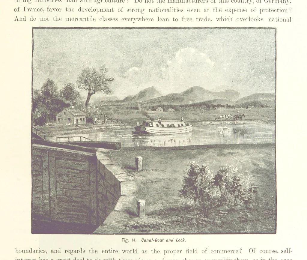 An illustration from Gately's World's Progress. A general history of the earth's construction and of the advancement of mankind ... Edited by C. E. Beale. Édition de luxe, 1886, leaf 261