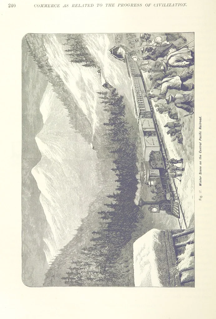 An illustration from Gately's World's Progress. A general history of the earth's construction and of the advancement of mankind ... Edited by C. E. Beale. Édition de luxe, 1886, leaf 264