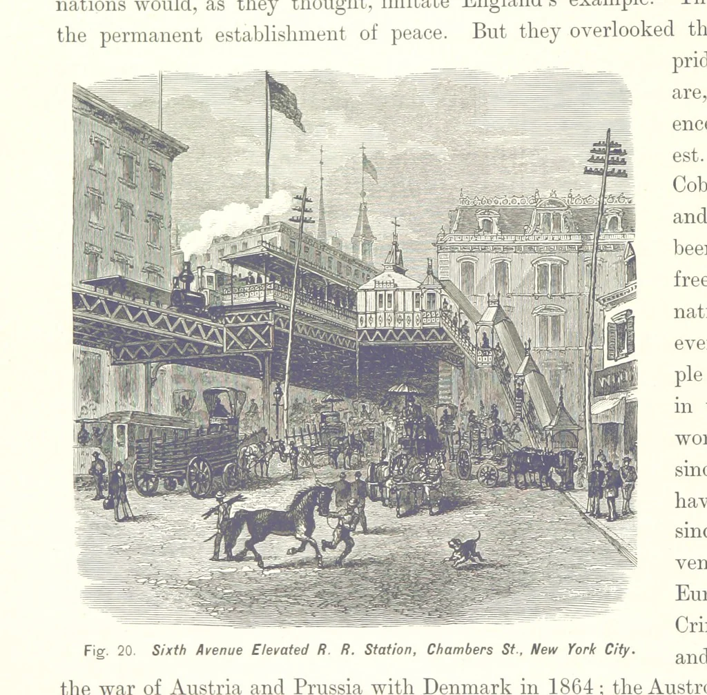 An illustration from Gately's World's Progress. A general history of the earth's construction and of the advancement of mankind ... Edited by C. E. Beale. Édition de luxe, 1886, leaf 268