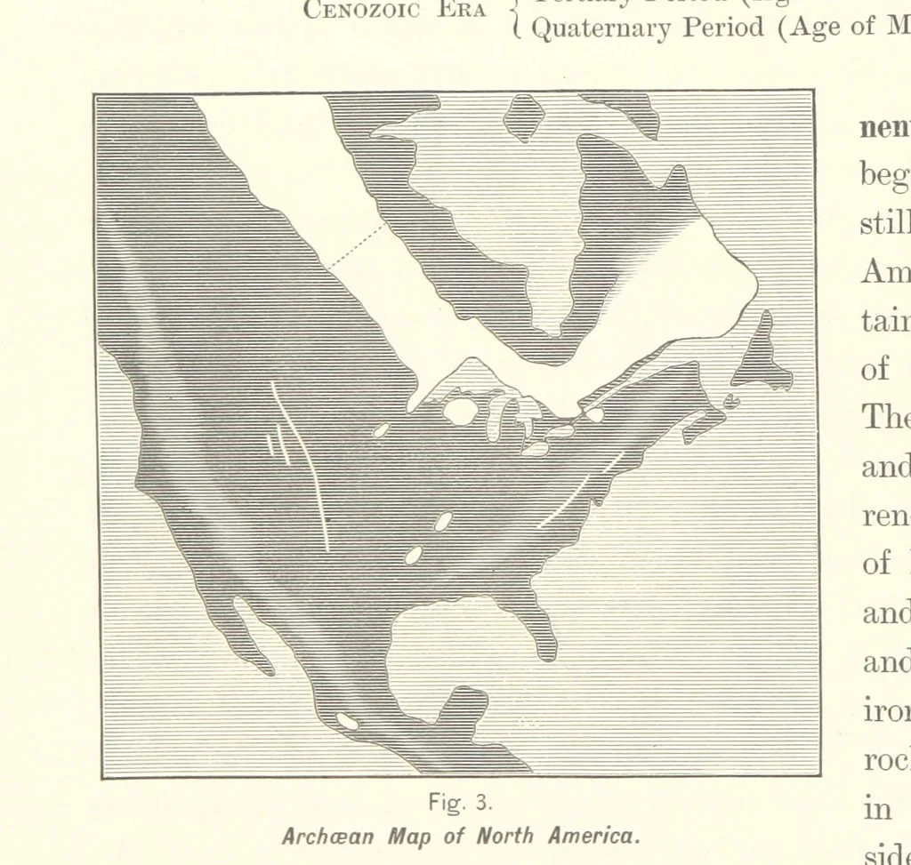 An illustration from Gately's World's Progress. A general history of the earth's construction and of the advancement of mankind ... Edited by C. E. Beale. Édition de luxe, 1886, leaf 28