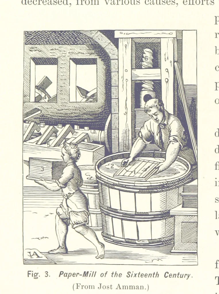 An illustration from Gately's World's Progress. A general history of the earth's construction and of the advancement of mankind ... Edited by C. E. Beale. Édition de luxe, 1886, leaf 294