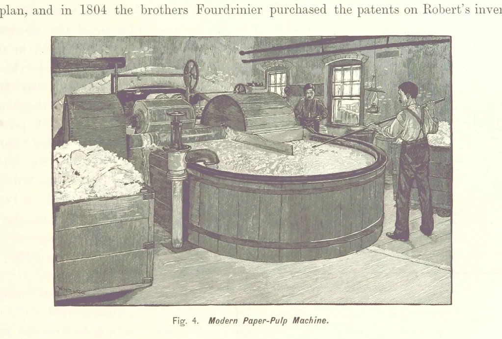 An illustration from Gately's World's Progress. A general history of the earth's construction and of the advancement of mankind ... Edited by C. E. Beale. Édition de luxe, 1886, leaf 295