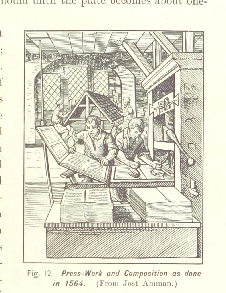 An illustration from Gately's World's Progress. A general history of the earth's construction and of the advancement of mankind ... Edited by C. E. Beale. Édition de luxe, 1886, leaf 301