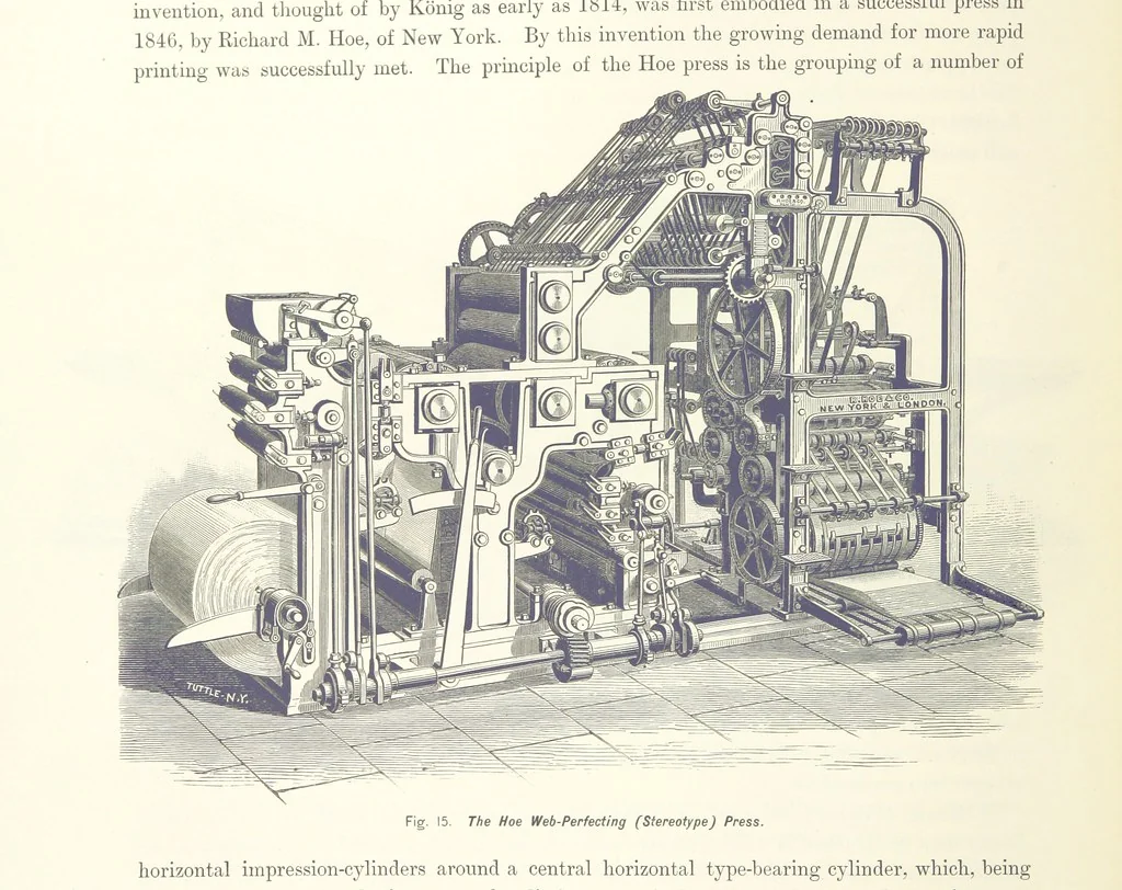 An illustration from Gately's World's Progress. A general history of the earth's construction and of the advancement of mankind ... Edited by C. E. Beale. Édition de luxe, 1886, leaf 304