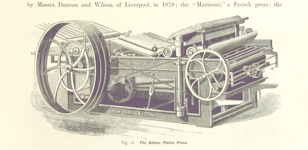 An illustration from Gately's World's Progress. A general history of the earth's construction and of the advancement of mankind ... Edited by C. E. Beale. Édition de luxe, 1886, leaf 305