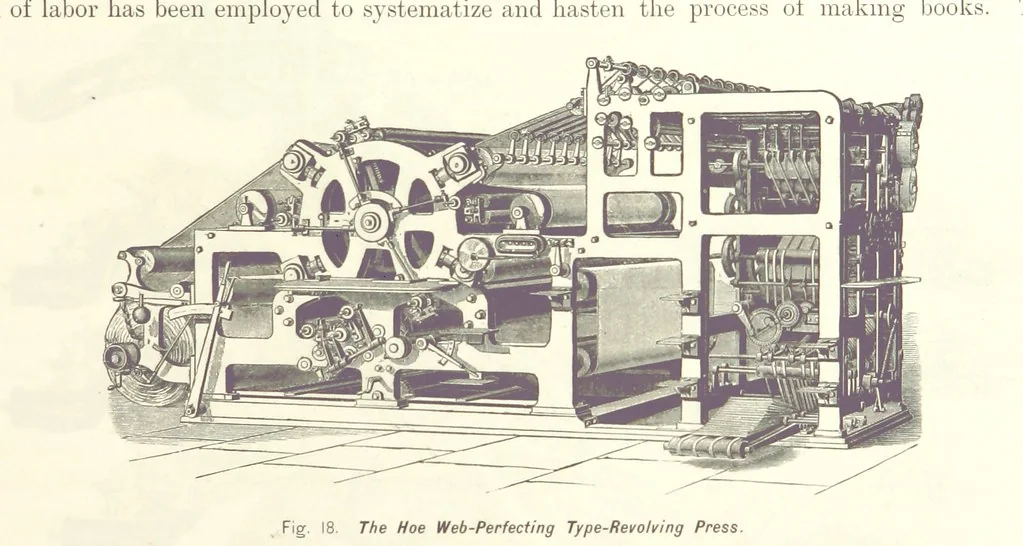 An illustration from Gately's World's Progress. A general history of the earth's construction and of the advancement of mankind ... Edited by C. E. Beale. Édition de luxe, 1886, leaf 307