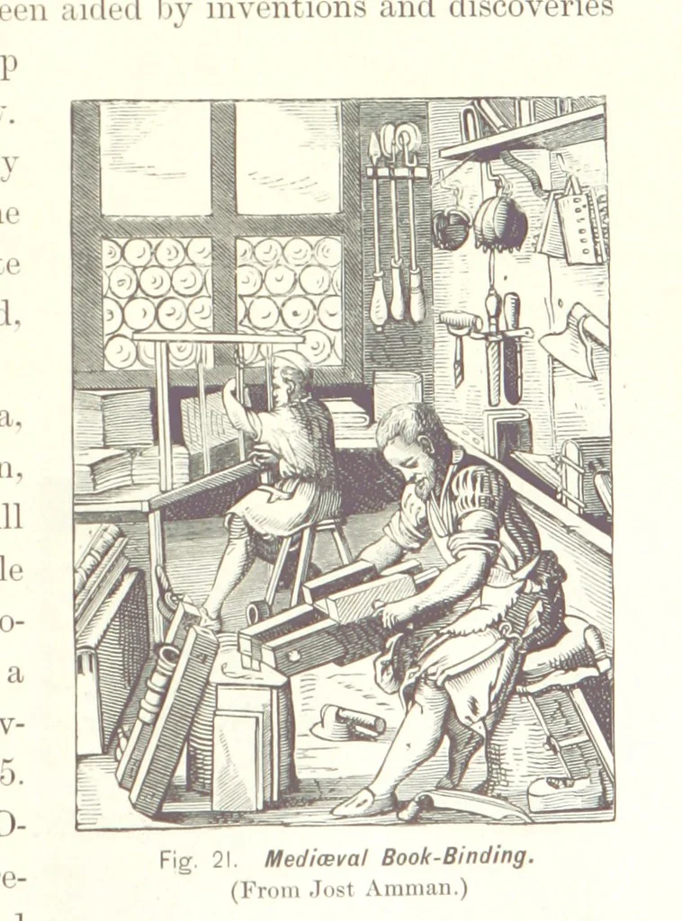 An illustration from Gately's World's Progress. A general history of the earth's construction and of the advancement of mankind ... Edited by C. E. Beale. Édition de luxe, 1886, leaf 309