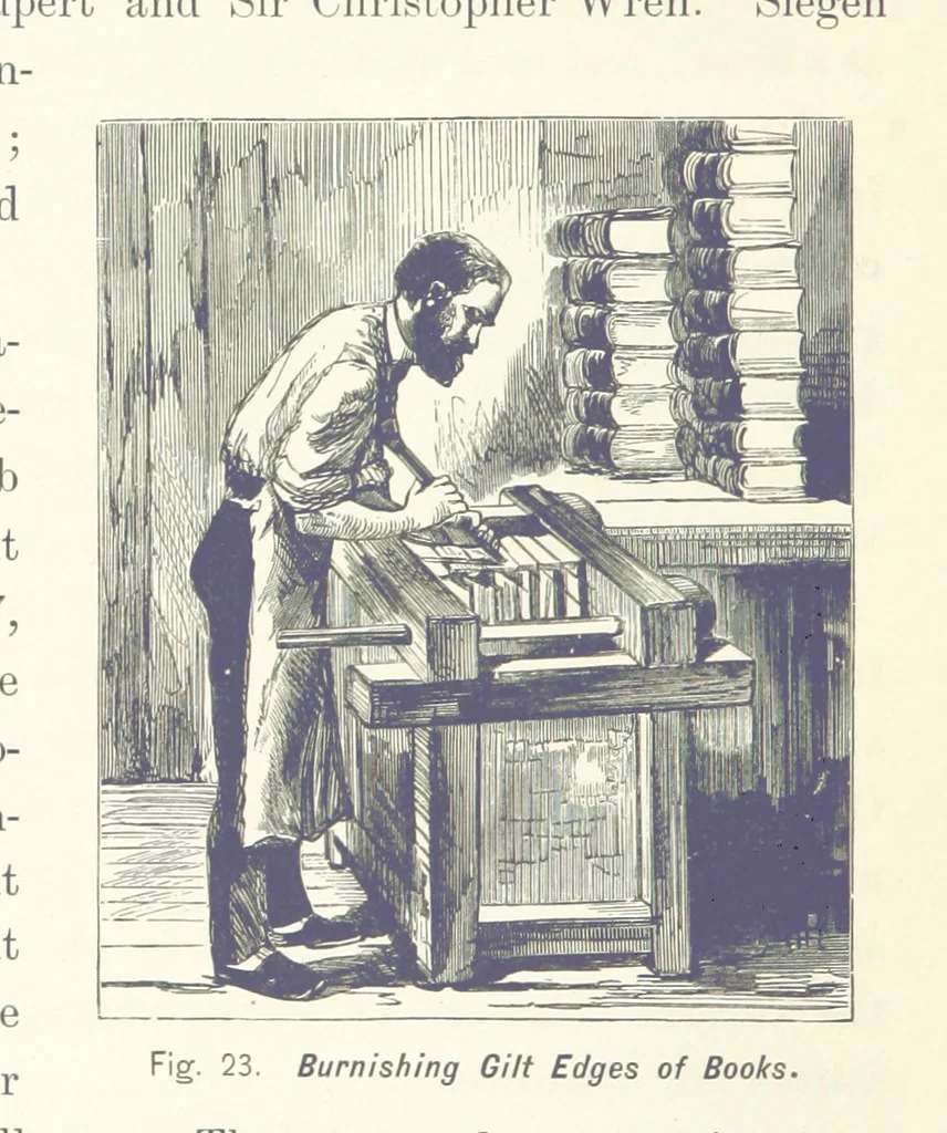 An illustration from Gately's World's Progress. A general history of the earth's construction and of the advancement of mankind ... Edited by C. E. Beale. Édition de luxe, 1886, leaf 310