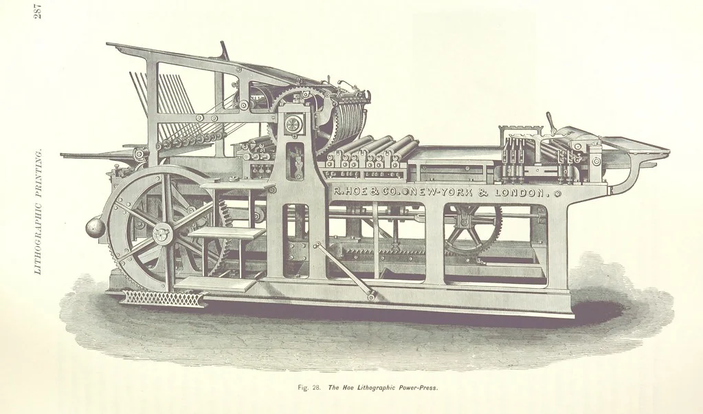 An illustration from Gately's World's Progress. A general history of the earth's construction and of the advancement of mankind ... Edited by C. E. Beale. Édition de luxe, 1886, leaf 313