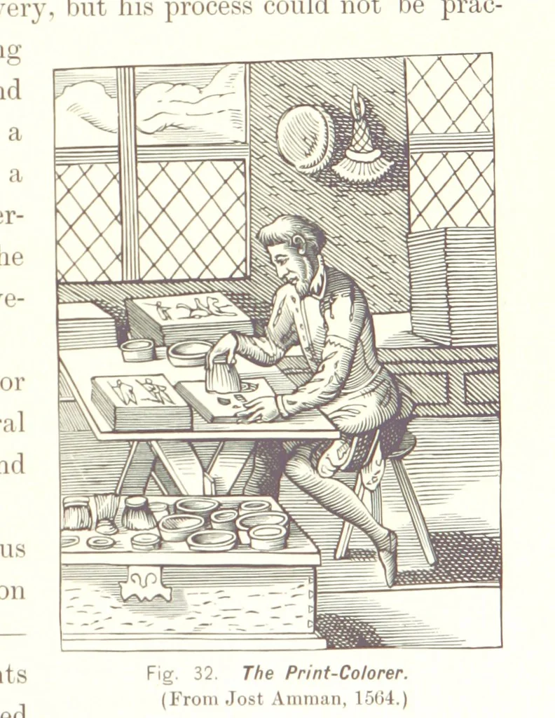 An illustration from Gately's World's Progress. A general history of the earth's construction and of the advancement of mankind ... Edited by C. E. Beale. Édition de luxe, 1886, leaf 315