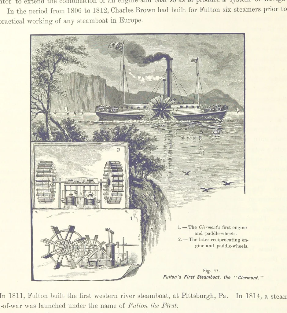 An illustration from Gately's World's Progress. A general history of the earth's construction and of the advancement of mankind ... Edited by C. E. Beale. Édition de luxe, 1886, leaf 334