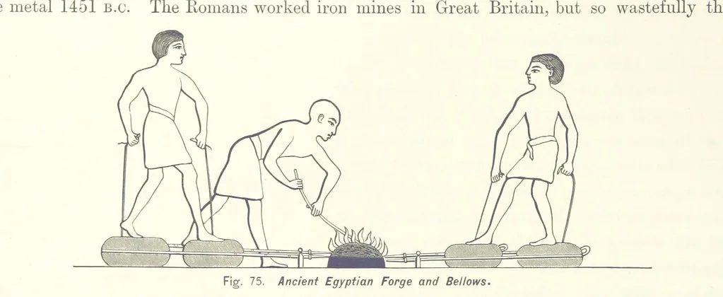 An illustration from Gately's World's Progress. A general history of the earth's construction and of the advancement of mankind ... Edited by C. E. Beale. Édition de luxe, 1886, leaf 366