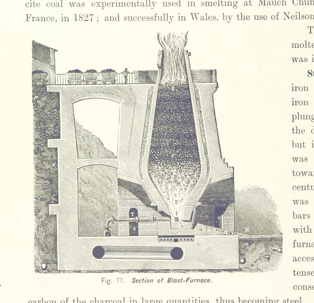An illustration from Gately's World's Progress. A general history of the earth's construction and of the advancement of mankind ... Edited by C. E. Beale. Édition de luxe, 1886, leaf 370