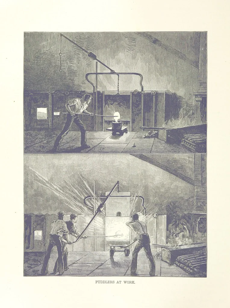An illustration from Gately's World's Progress. A general history of the earth's construction and of the advancement of mankind ... Edited by C. E. Beale. Édition de luxe, 1886, leaf 372