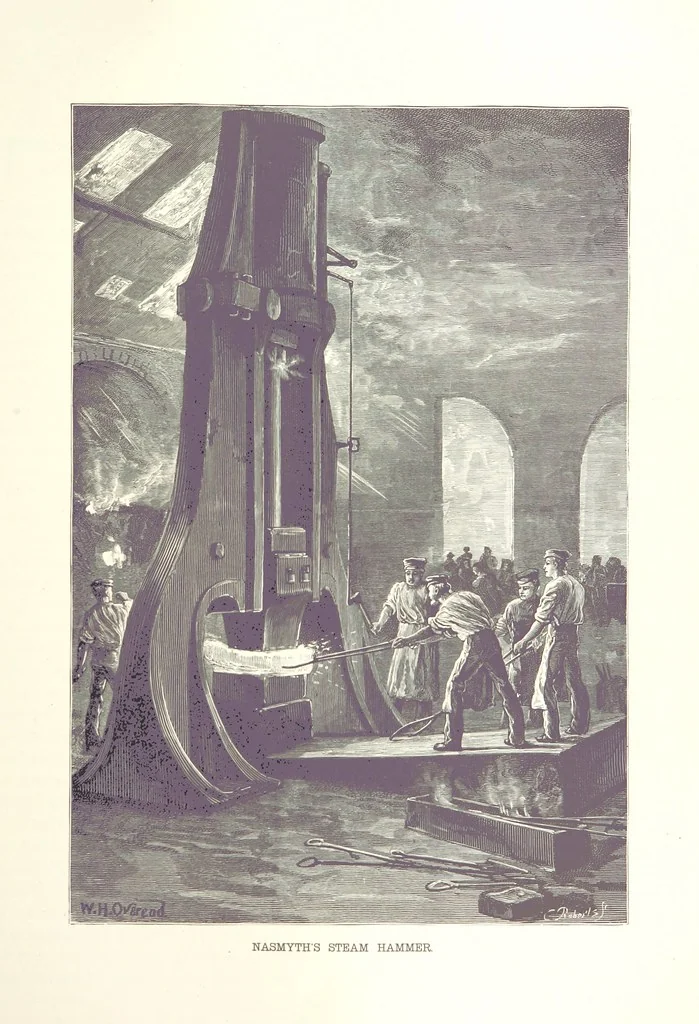 An illustration from Gately's World's Progress. A general history of the earth's construction and of the advancement of mankind ... Edited by C. E. Beale. Édition de luxe, 1886, leaf 383