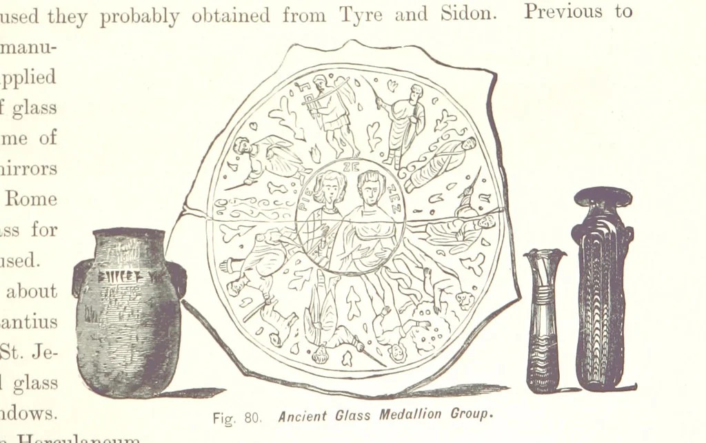 An illustration from Gately's World's Progress. A general history of the earth's construction and of the advancement of mankind ... Edited by C. E. Beale. Édition de luxe, 1886, leaf 385
