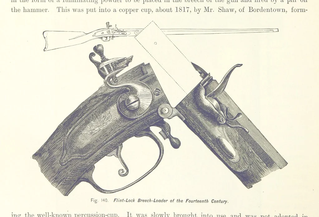 An illustration from Gately's World's Progress. A general history of the earth's construction and of the advancement of mankind ... Edited by C. E. Beale. Édition de luxe, 1886, leaf 436