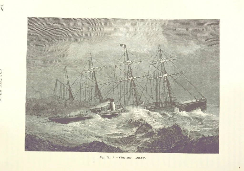An illustration from Gately's World's Progress. A general history of the earth's construction and of the advancement of mankind ... Edited by C. E. Beale. Édition de luxe, 1886, leaf 471