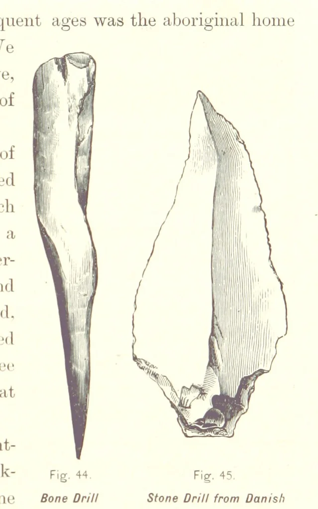 An illustration from Gately's World's Progress. A general history of the earth's construction and of the advancement of mankind ... Edited by C. E. Beale. Édition de luxe, 1886, leaf 75
