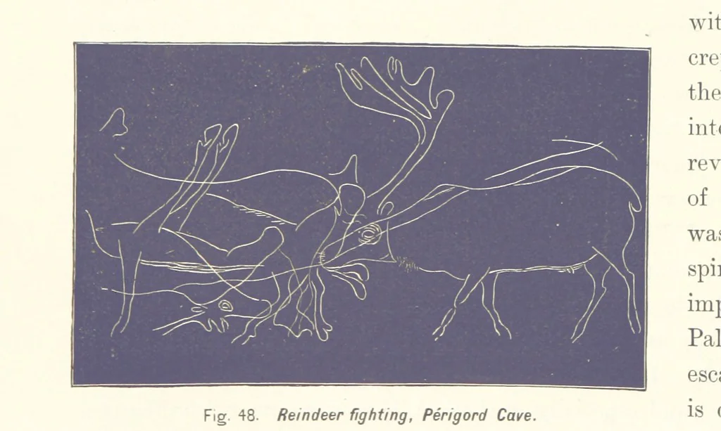An illustration from Gately's World's Progress. A general history of the earth's construction and of the advancement of mankind ... Edited by C. E. Beale. Édition de luxe, 1886, leaf 76