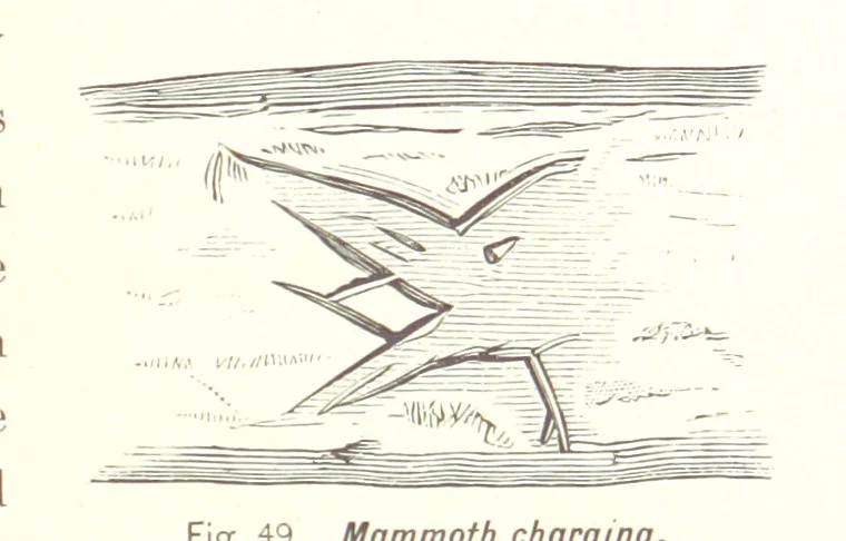 An illustration from Gately's World's Progress. A general history of the earth's construction and of the advancement of mankind ... Edited by C. E. Beale. Édition de luxe, 1886, leaf 77