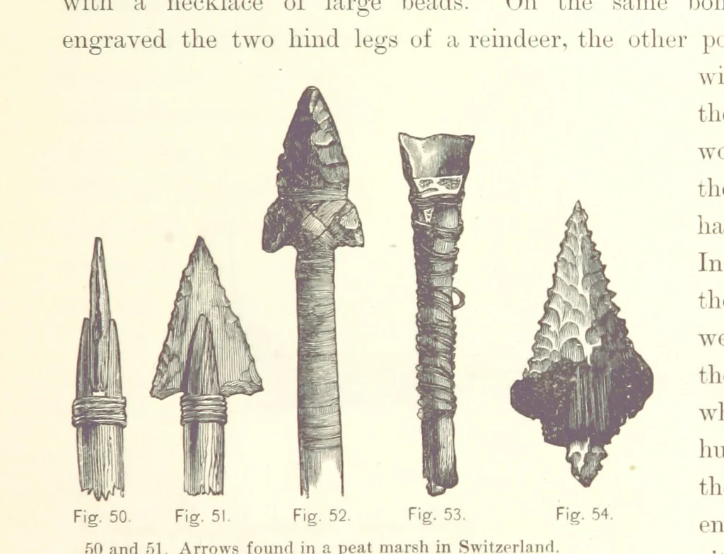 An illustration from Gately's World's Progress. A general history of the earth's construction and of the advancement of mankind ... Edited by C. E. Beale. Édition de luxe, 1886, leaf 77