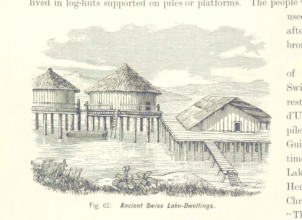 An illustration from Gately's World's Progress. A general history of the earth's construction and of the advancement of mankind ... Edited by C. E. Beale. Édition de luxe, 1886, leaf 80