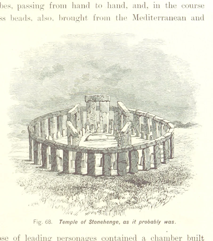 An illustration from Gately's World's Progress. A general history of the earth's construction and of the advancement of mankind ... Edited by C. E. Beale. Édition de luxe, 1886, leaf 83