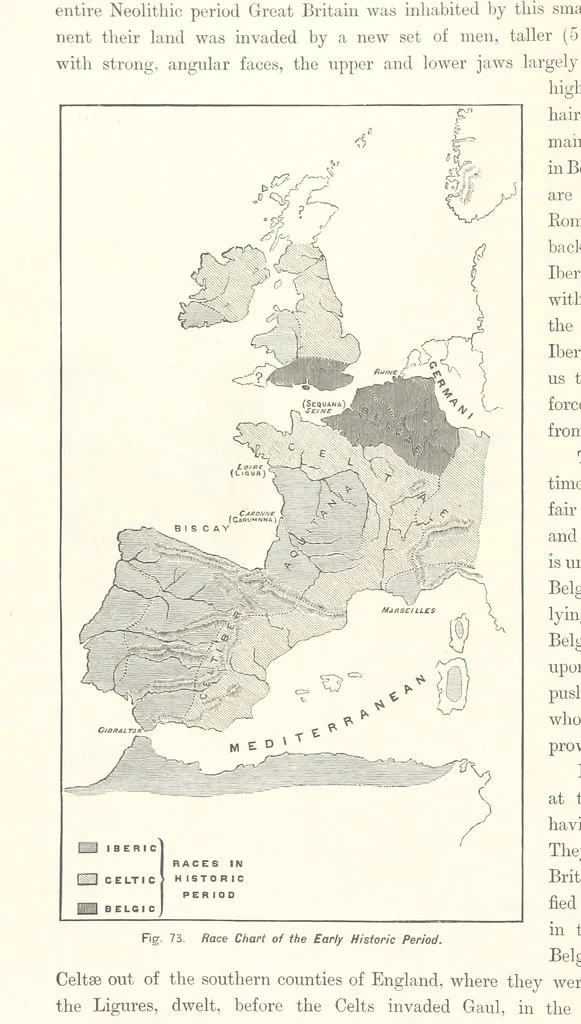 An illustration from Gately's World's Progress. A general history of the earth's construction and of the advancement of mankind ... Edited by C. E. Beale. Édition de luxe, 1886, leaf 86