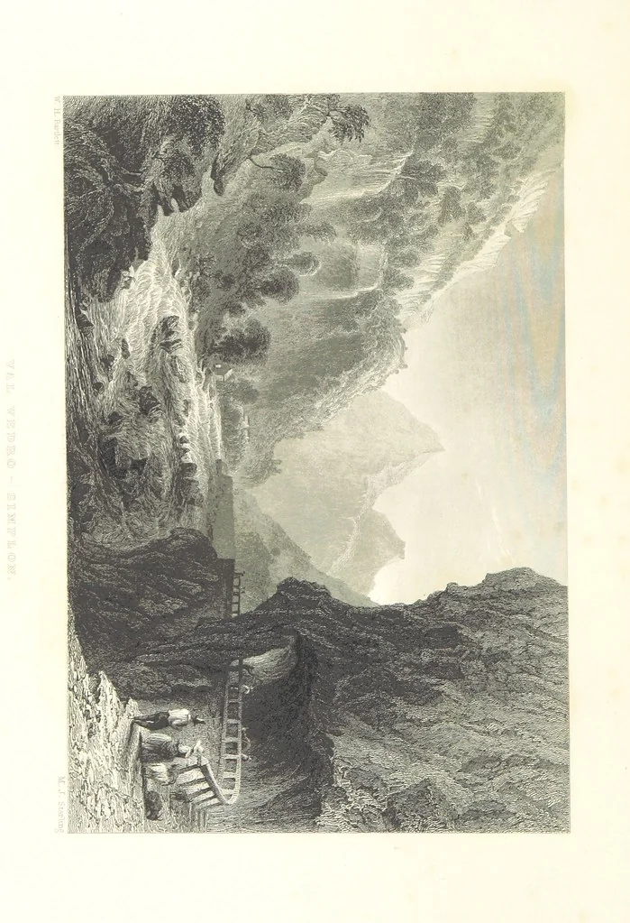 An illustration from Switzerland. Illustrated in a series of views taken expressly for this work by W. H. Bartlett. [With a map, 1836, leaf 132
