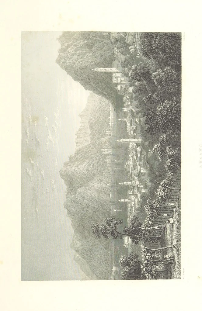 An illustration from Switzerland. Illustrated in a series of views taken expressly for this work by W. H. Bartlett. [With a map, 1836, leaf 155