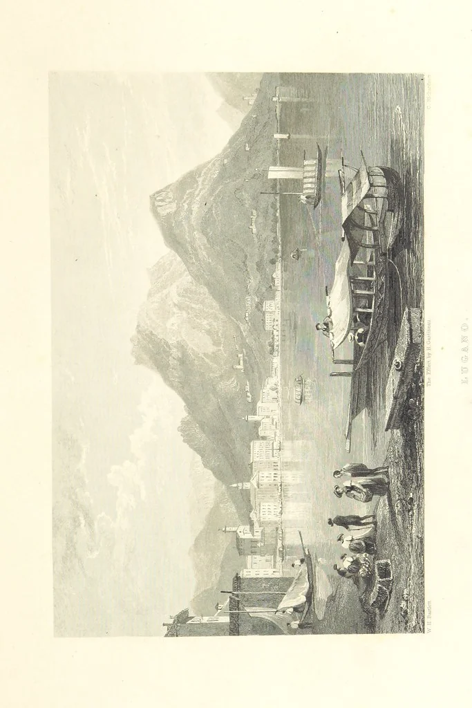 An illustration from Switzerland. Illustrated in a series of views taken expressly for this work by W. H. Bartlett. [With a map, 1836, leaf 157