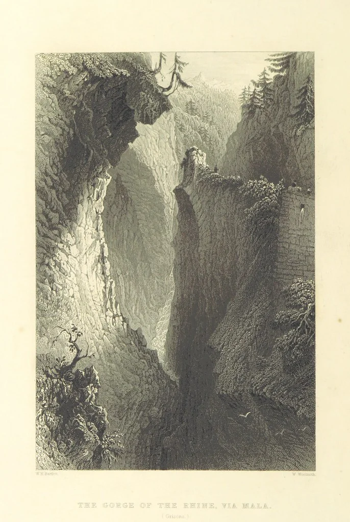 An illustration from Switzerland. Illustrated in a series of views taken expressly for this work by W. H. Bartlett. [With a map, 1836, leaf 188