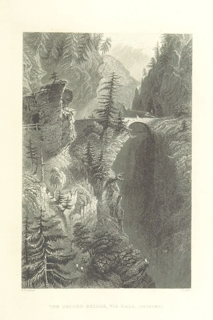 An illustration from Switzerland. Illustrated in a series of views taken expressly for this work by W. H. Bartlett. [With a map, 1836, leaf 191
