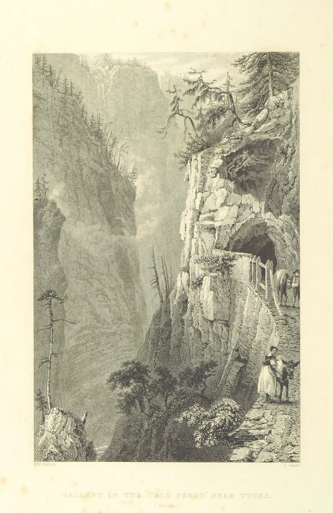 An illustration from Switzerland. Illustrated in a series of views taken expressly for this work by W. H. Bartlett. [With a map, 1836, leaf 194