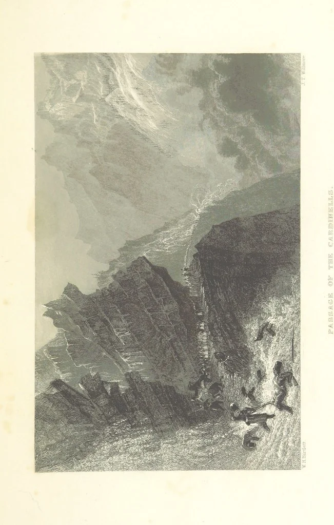 An illustration from Switzerland. Illustrated in a series of views taken expressly for this work by W. H. Bartlett. [With a map, 1836, leaf 215