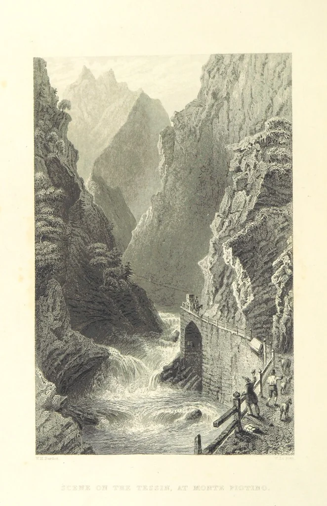 An illustration from Switzerland. Illustrated in a series of views taken expressly for this work by W. H. Bartlett. [With a map, 1836, leaf 228