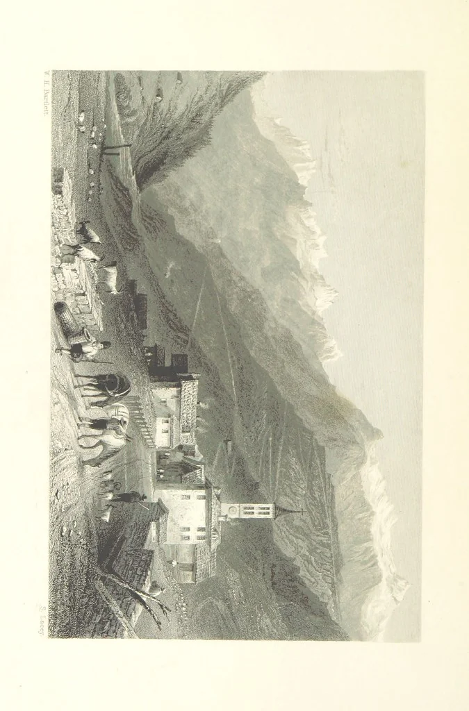 An illustration from Switzerland. Illustrated in a series of views taken expressly for this work by W. H. Bartlett. [With a map, 1836, leaf 234