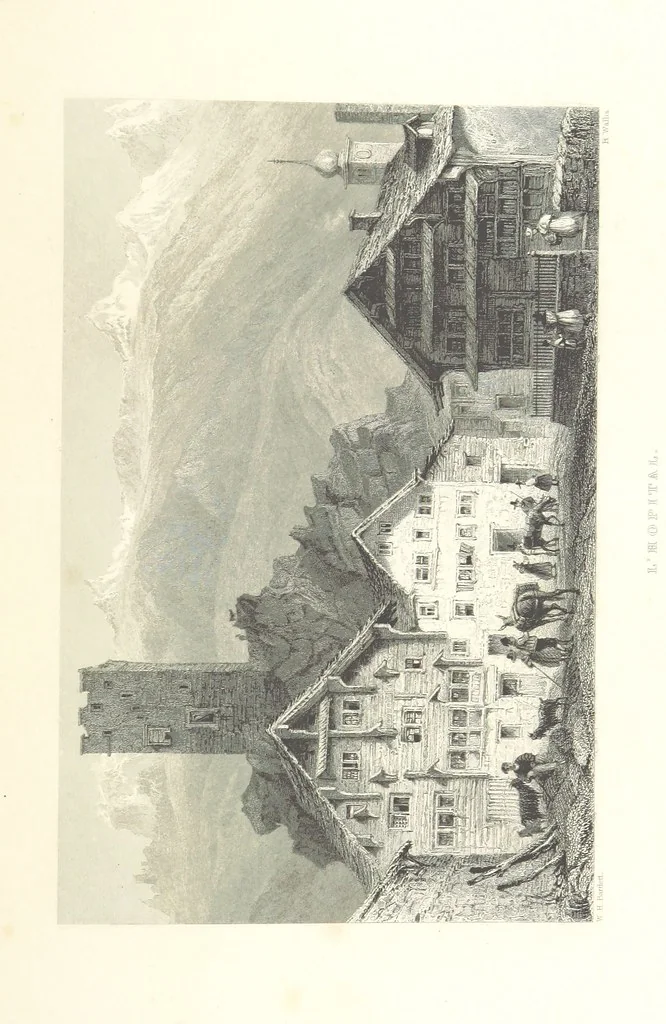 An illustration from Switzerland. Illustrated in a series of views taken expressly for this work by W. H. Bartlett. [With a map, 1836, leaf 241