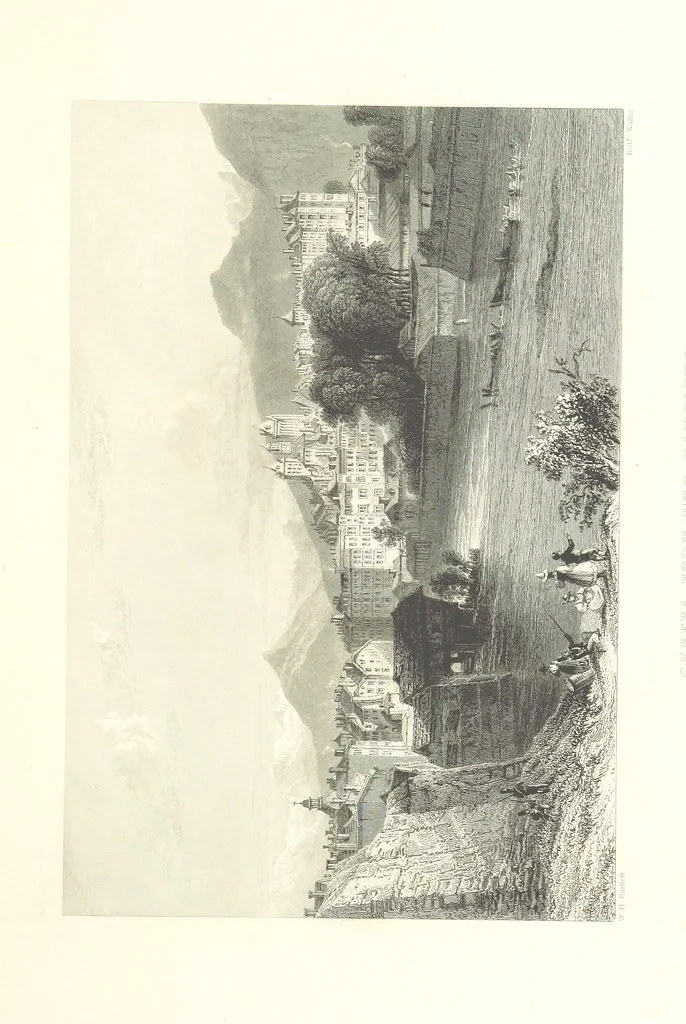 An illustration from Switzerland. Illustrated in a series of views taken expressly for this work by W. H. Bartlett. [With a map, 1836, leaf 25