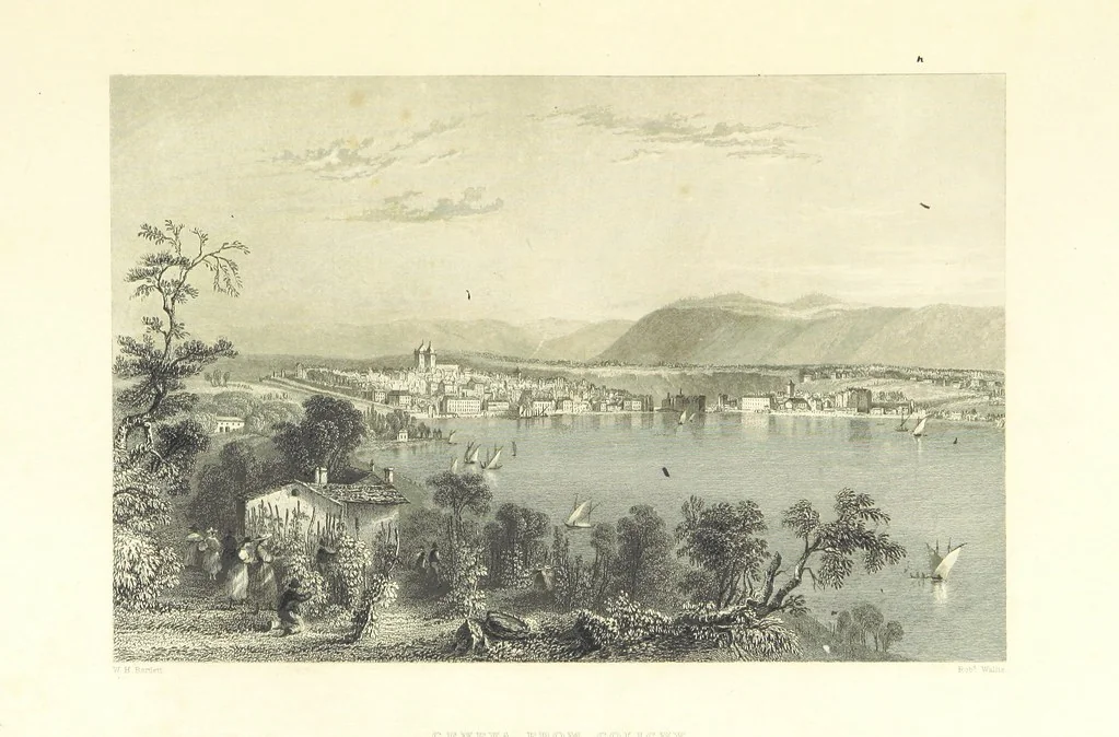 An illustration from Switzerland. Illustrated in a series of views taken expressly for this work by W. H. Bartlett. [With a map, 1836, leaf 29