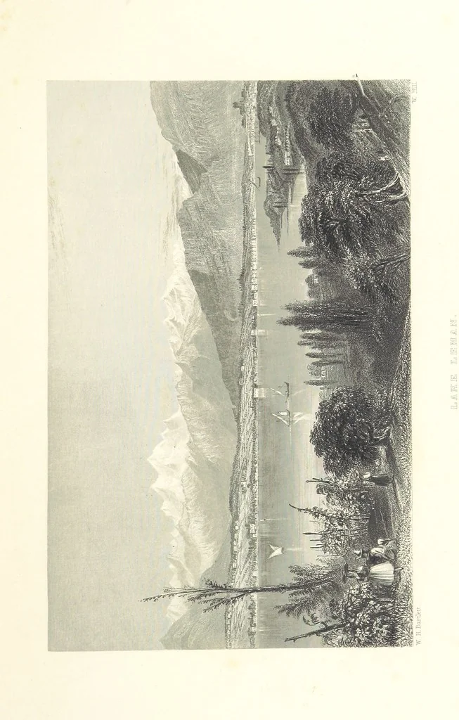 An illustration from Switzerland. Illustrated in a series of views taken expressly for this work by W. H. Bartlett. [With a map, 1836, leaf 31