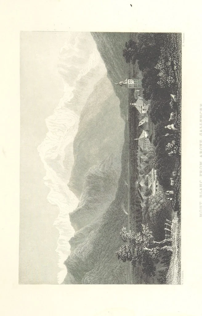 An illustration from Switzerland. Illustrated in a series of views taken expressly for this work by W. H. Bartlett. [With a map, 1836, leaf 41